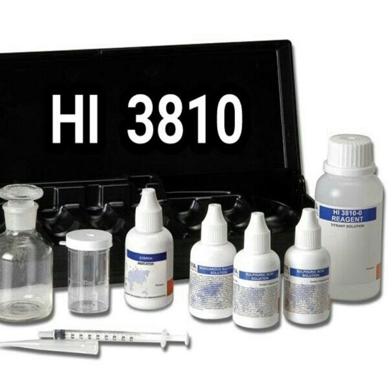 Jual Hanna HI3810 Dissolved Oxygen test kit Shopee Indonesia