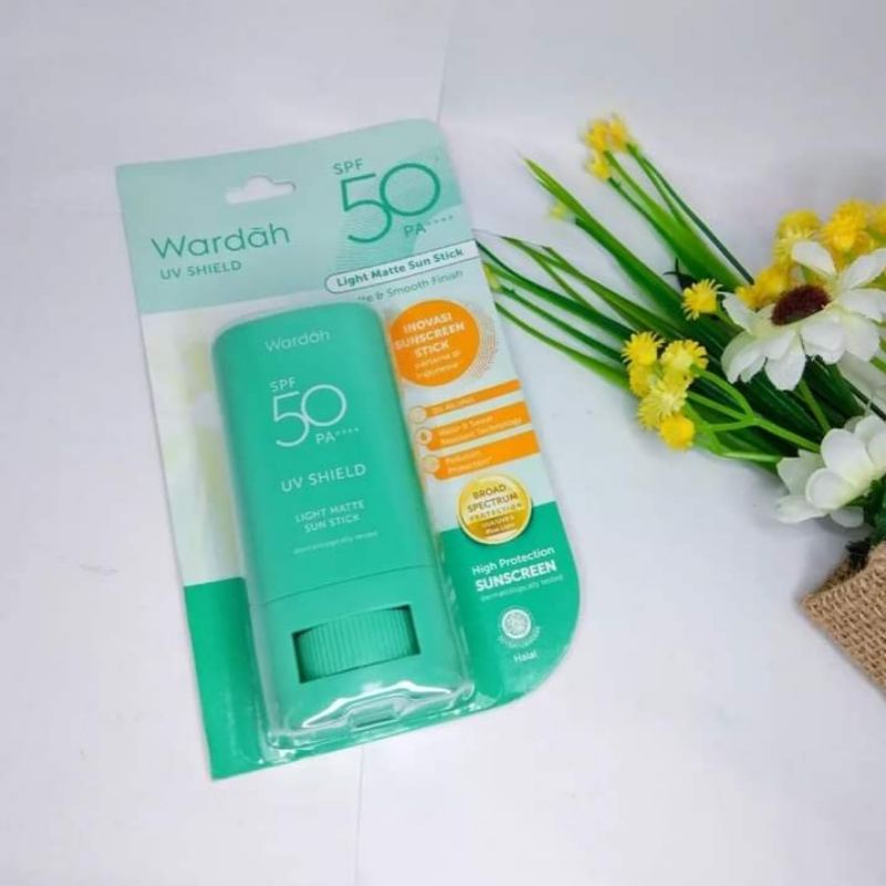 Jual Manado Wardah UV Shield Light Matte Sun Stick SPF 50 PA