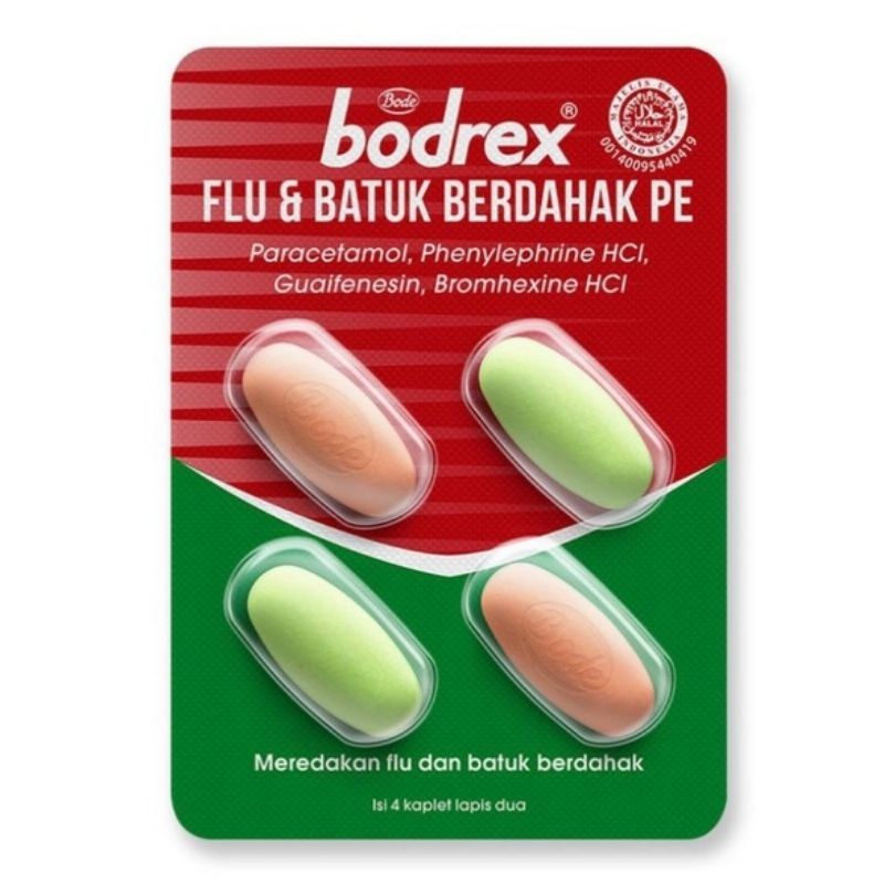Jual Bodrex F&B Berdahak PE Kaplet isi 4 | Shopee Indonesia