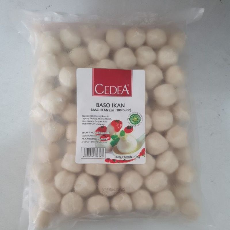 Jual Cedea Baso Ikan 1kg 100 Butir Shopee Indonesia