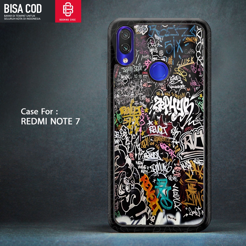 Jual Case Xiaomi Redmi Note Casing Hp Motif GRAFITI Hardcase 2D