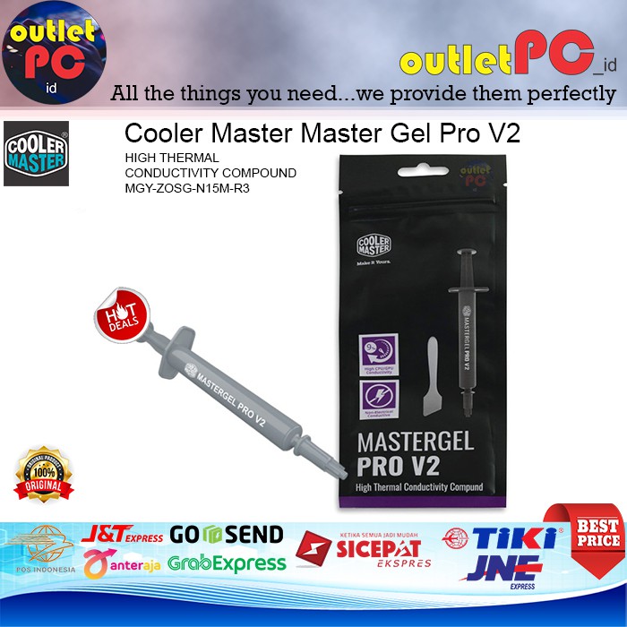 Jual COOLER MASTER MASTERGEL PRO V2 THERMAL PASTE / PASTA TERMAL