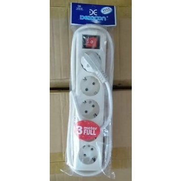 Jual Sambungan Kabel Stop Kontak 5 Lubang - 3 Meter | Shopee Indonesia