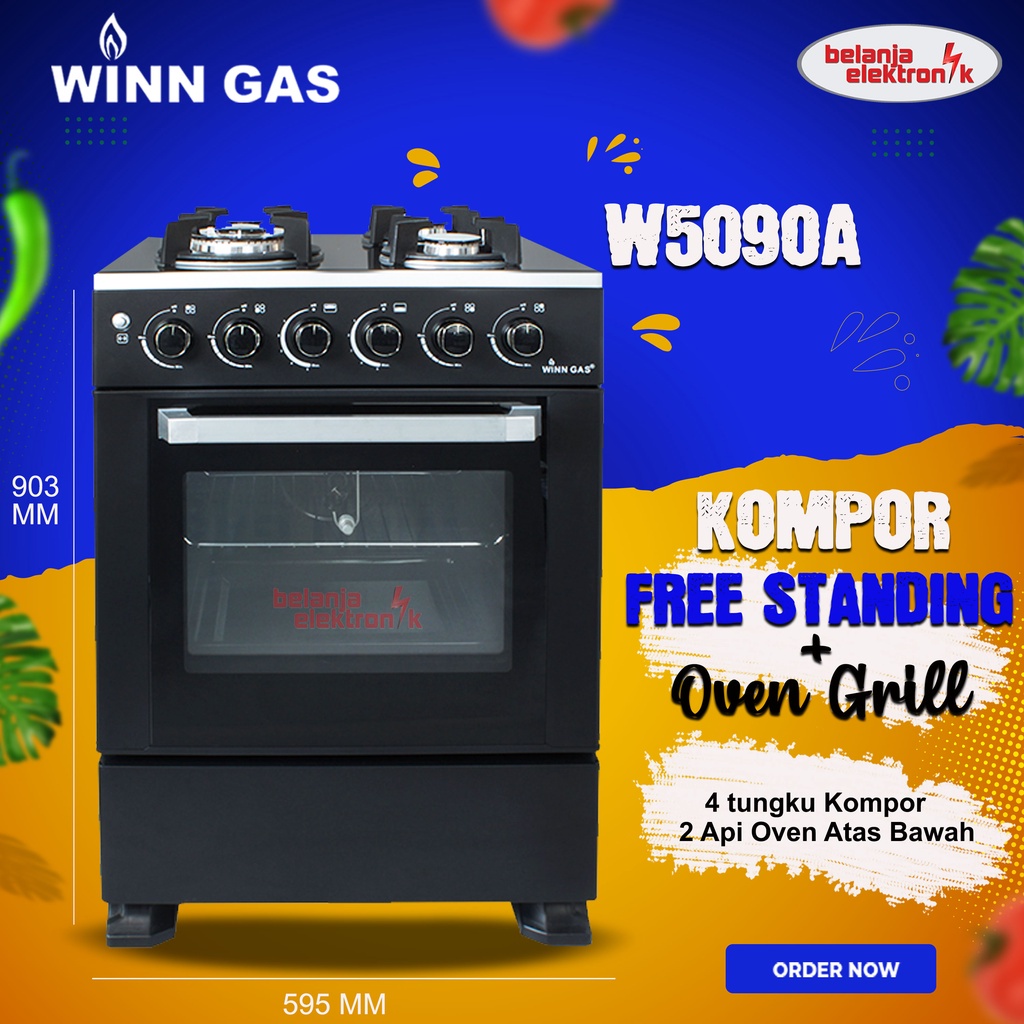 winn gas kompor oven