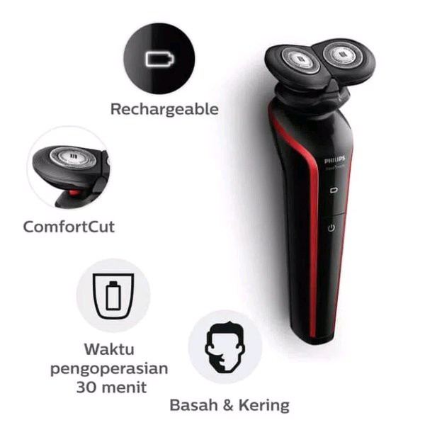 Jual PHILIPS S777 SERIES 500 ELECTRIC SHAVER - ALAT CUKUR KUMIS JENGGOT ...