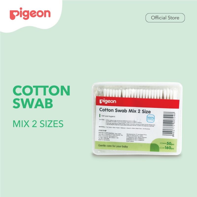 Jual PIGEON Cotton Swab / Cotton bud Pigeon Shopee Indonesia