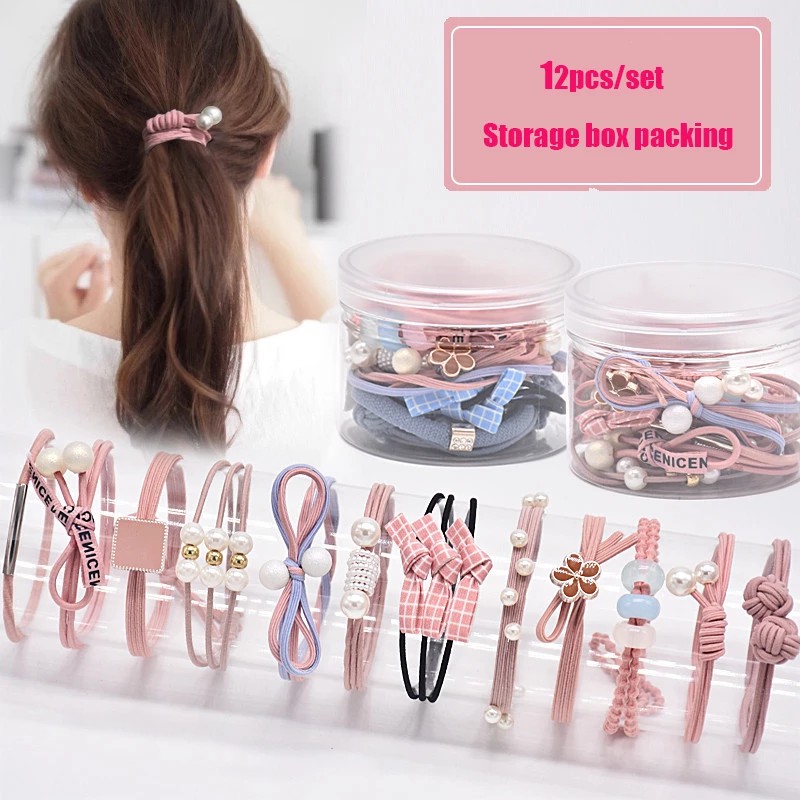 Jual Ikat Rambut 1 Box Terlengkap & Harga Terbaru Juni 2026 | Shopee ...