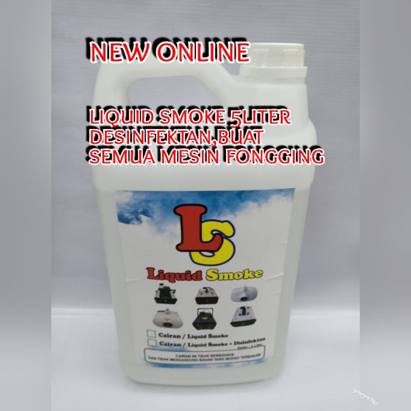Jual CAIRAN KHUSUS LIQUID SMOKE FOOD GRADE DESINFEKTAN MERK LS 5liter ...