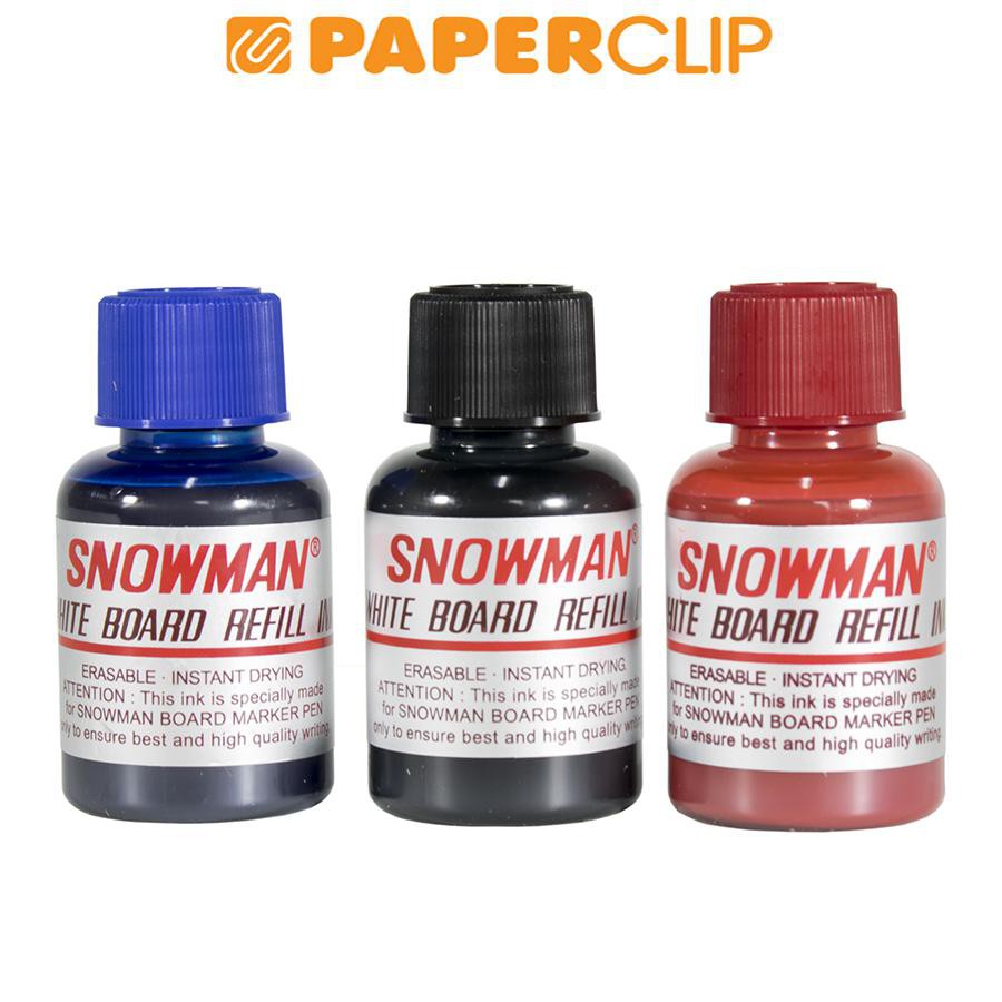 INK MARKER SNOWMAN WHITE BOARD RED (2)