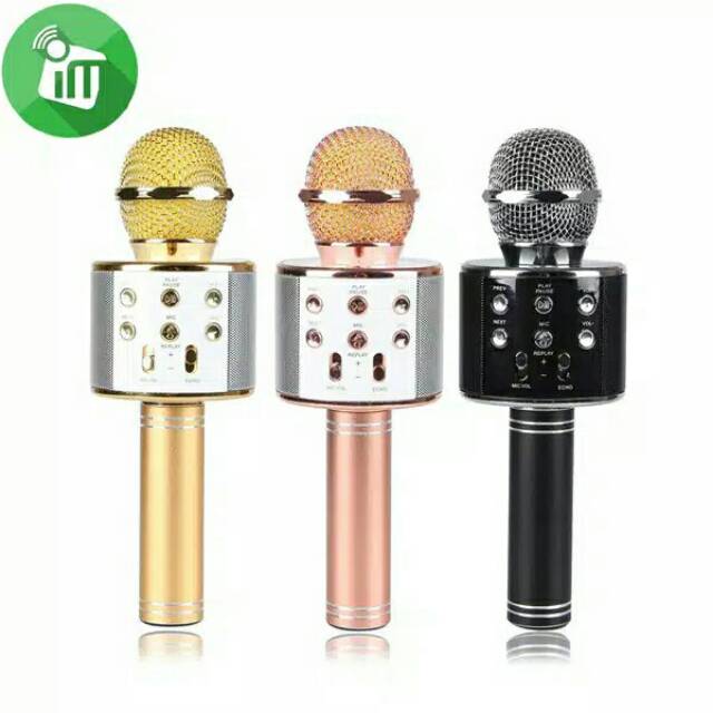 Jual Mic Karaoke Smulle Bluetooth microphone wireless | Shopee Indonesia