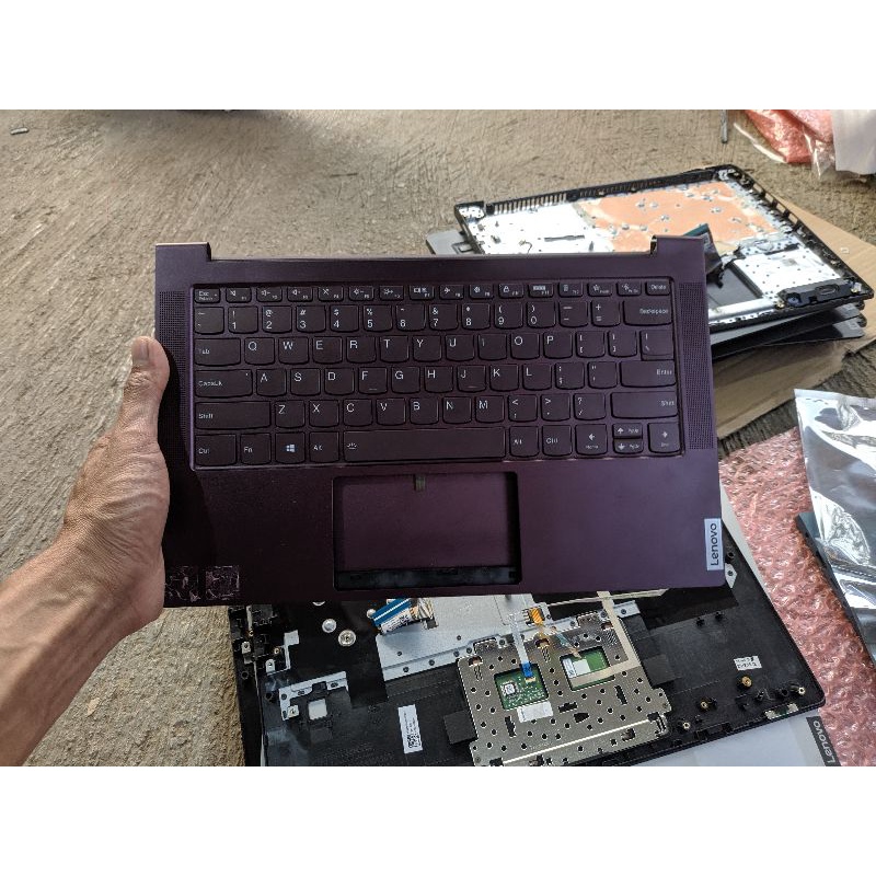 Jual frame atas bawah lenovo yoga slim 7(14,AMD) MINUS POJOK ATAS ...