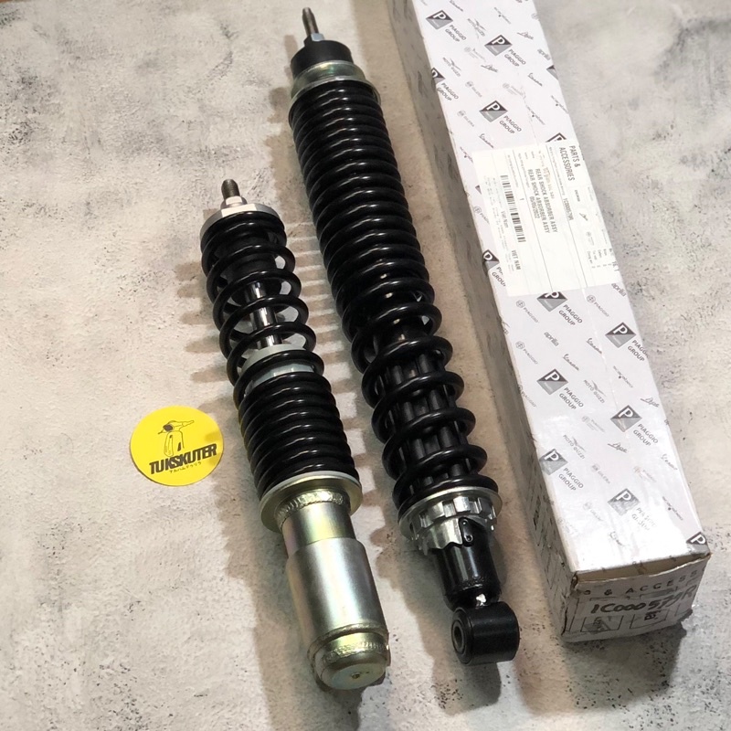 Jual Shockbreaker / Shock Absorber Black Original Piaggio Vespa Sprint ...