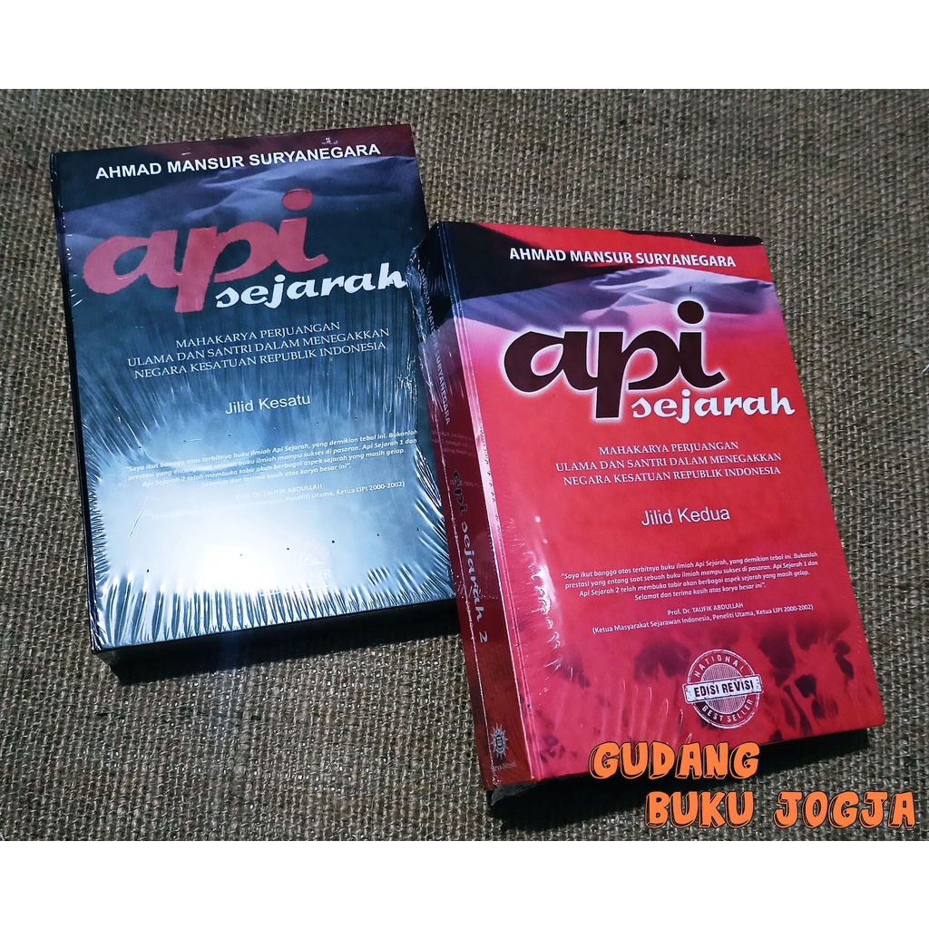 Jual Api Sejarah Jilid 1 Dan 2 Sampul Hard Cover Buku Baru Dan Segel Ya