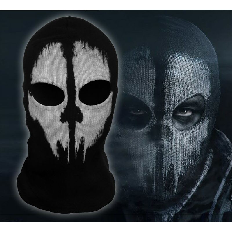 Jual Topeng Kain Masker Call of Duty Ghosts Logan Walker Balaclava Mask ...