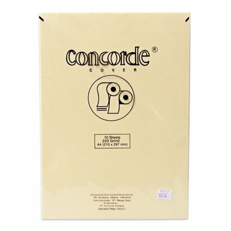 Jual Kertas Concorde A4 220gr Hrg Tertera 5 Pack Shopee Indonesia