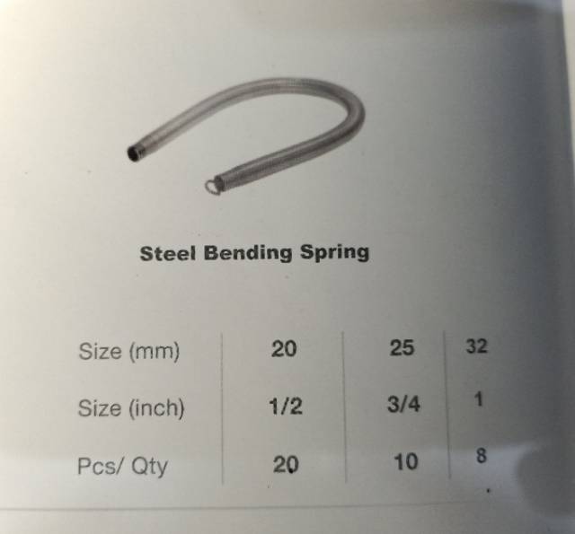 Jual STEEL BENDING SPRING 20MM CONDUIT | Shopee Indonesia