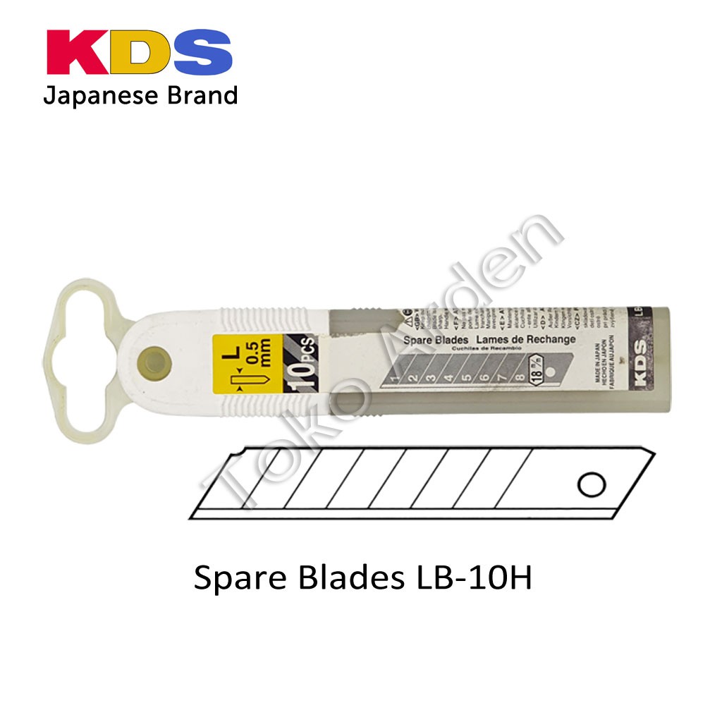 HaWe 0401.0 Taglierino KDS G-11 Con Lama Da 18 Mm Regolabile – Cutter Pesante Con Guida In Metallo E Stop