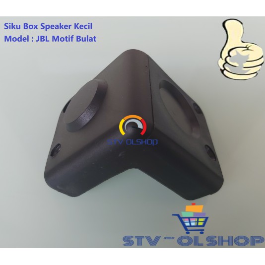 Jual Siku Box Speaker Kecil Model Jbl Sudut Box Salon Plastik Tebal