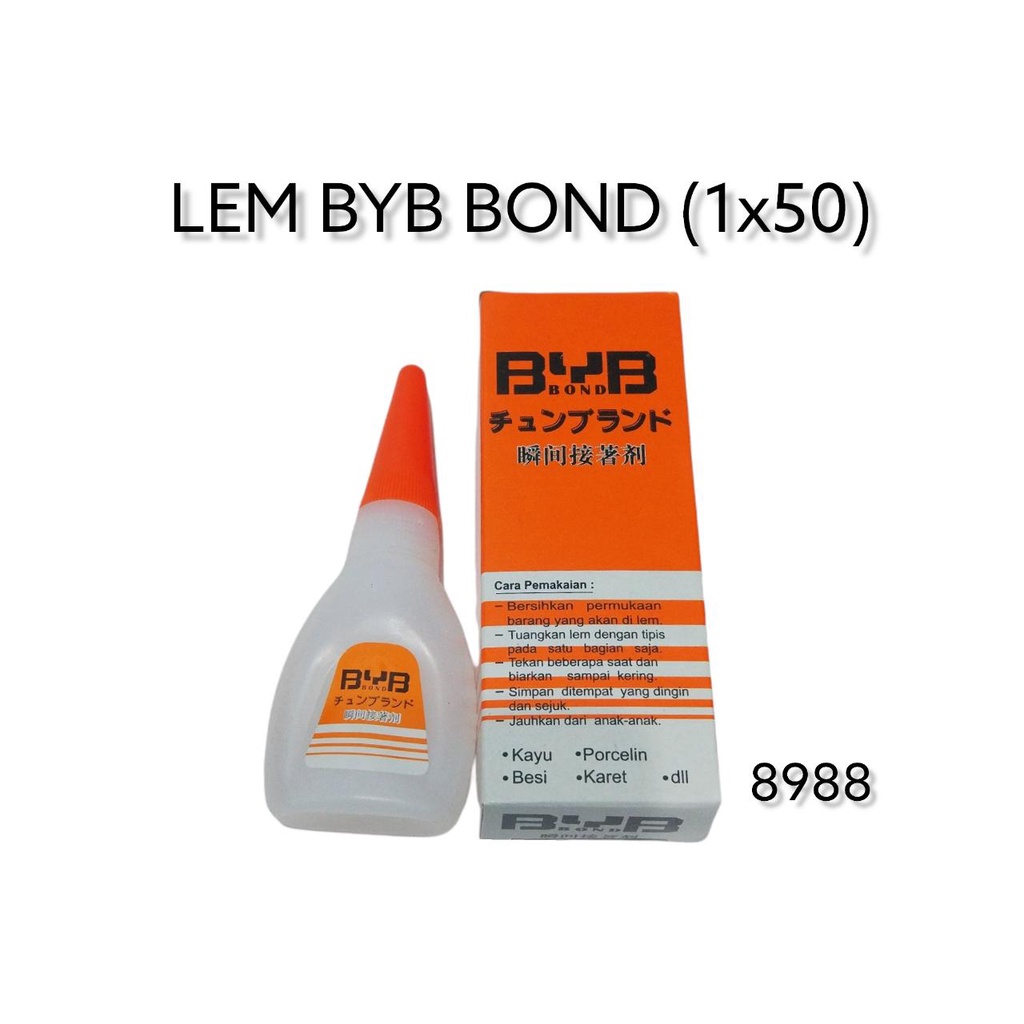 Jual LEM BYB BOND / LEM SERBA GUNA | Shopee Indonesia