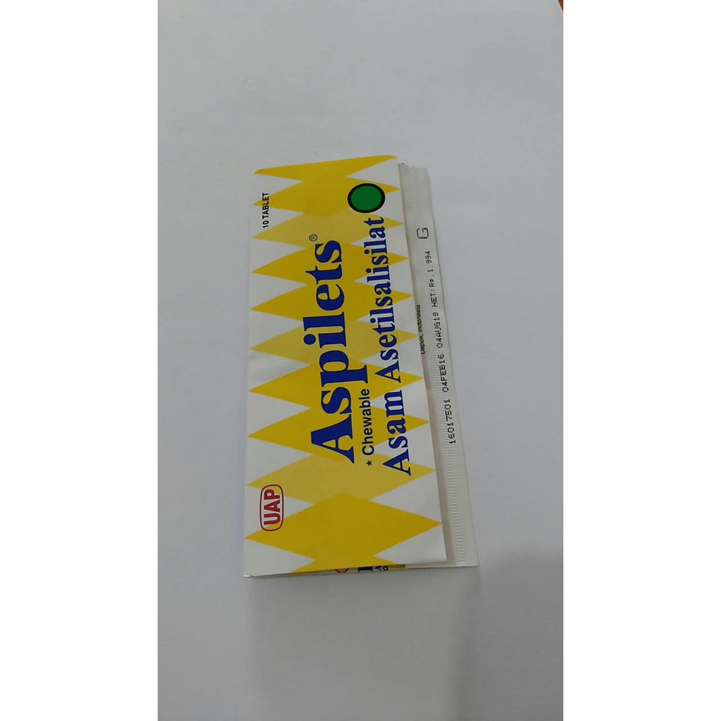 Jual Aspilet 80 Mg Obat Pengencer Darah Aspirin 2 BOX Shopee Indonesia