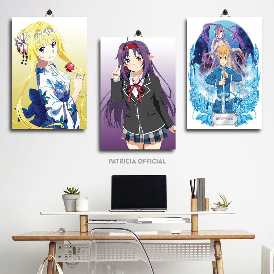 Jual 61-80 HIASAN KAMAR PRIA ANIME ASUNA ALICE SWORD ART ONLINE 20X30  EOPQN/OQ1QX/ DEKORASI DINDING AESTHETIC ANIME FATAL BULLET SAO SWORD ART  ONLINE / BINGKAI FOTO PANJANG / BINGKAI DINDING / POSTER