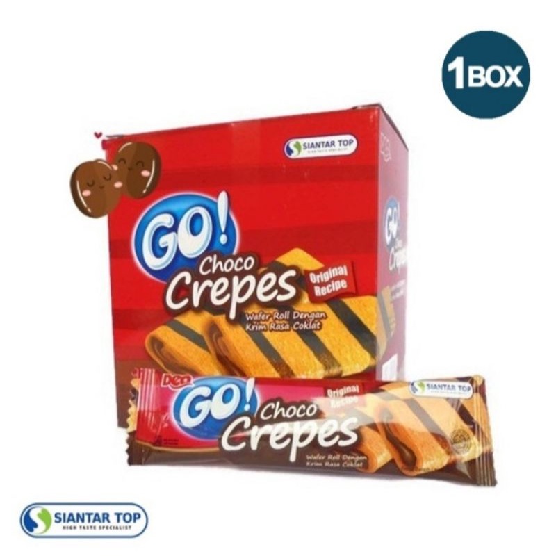 Jual GO CHOCO CREPES 24 PCS X 9 GR | Shopee Indonesia