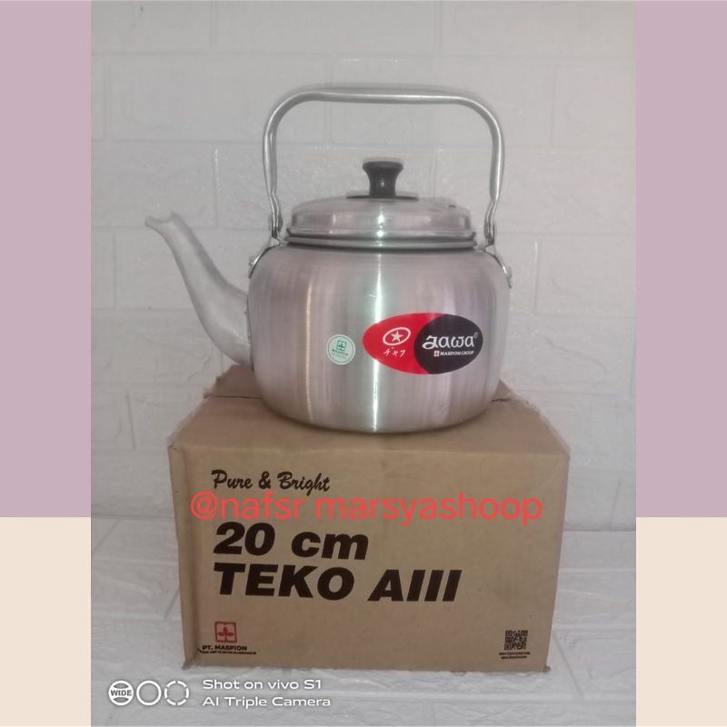 Jual Teko Cor Jawa Maspion Aluminium Ceret Aluminium 18 20 24cm Shopee Indonesia 7923