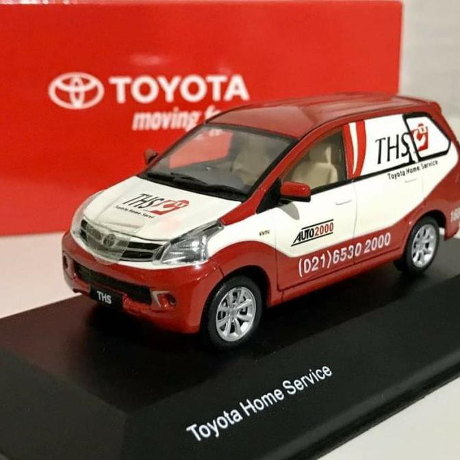 Jual Maddox Miniatur Diecast Mobil Avanza Toyota Home Service Auto 2000 Scala 1 43 Shopee