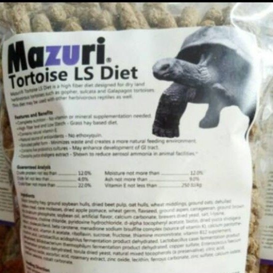 Jual Mazuri Ls Diet / Tortoise Ls Diet / Pakan Kura / Mazuri Ls ...