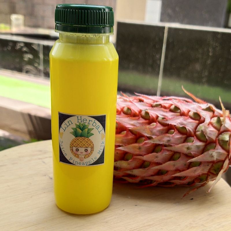 Jual Jual Herbal Jus Nanas Merah Muda Original Segar Varian Rasa