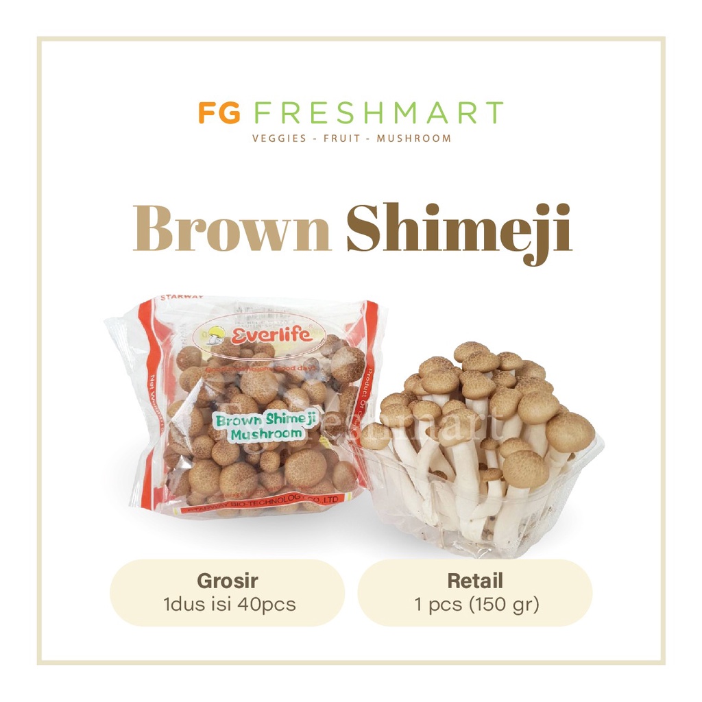 Jual Jamur Brown Shimeji Pack Shopee Indonesia