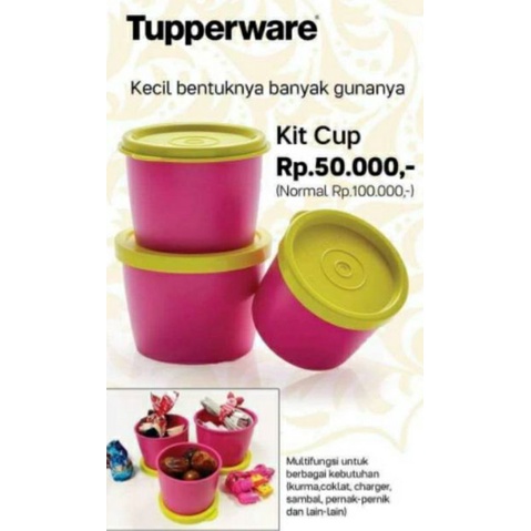 Jual Kit Cup Tupperware | Shopee Indonesia