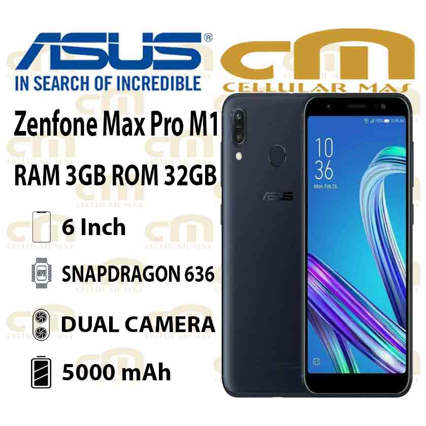 Jual Asus Zenfone Max Pro M1 ZB602KL 3/32 GARANSI RESMI ASUS