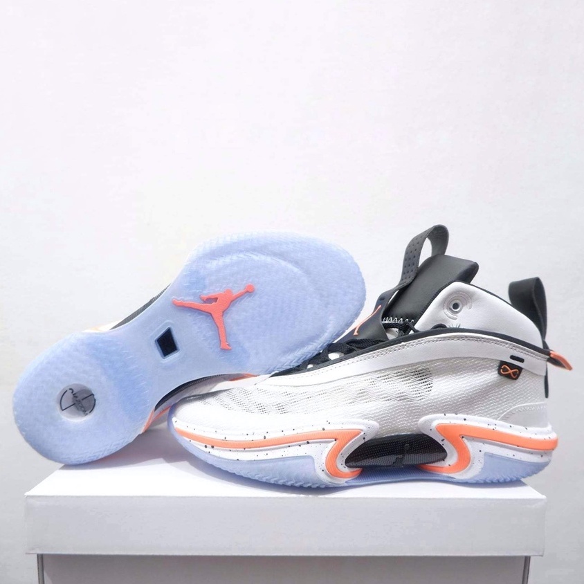 Jual SEPATU BASKET UNISEX AIR JORDAN 36 HIGH ORANGE BLAZE WHITE/STEALTH- ORANGE BLAZE-SILVER | Shopee Indonesia