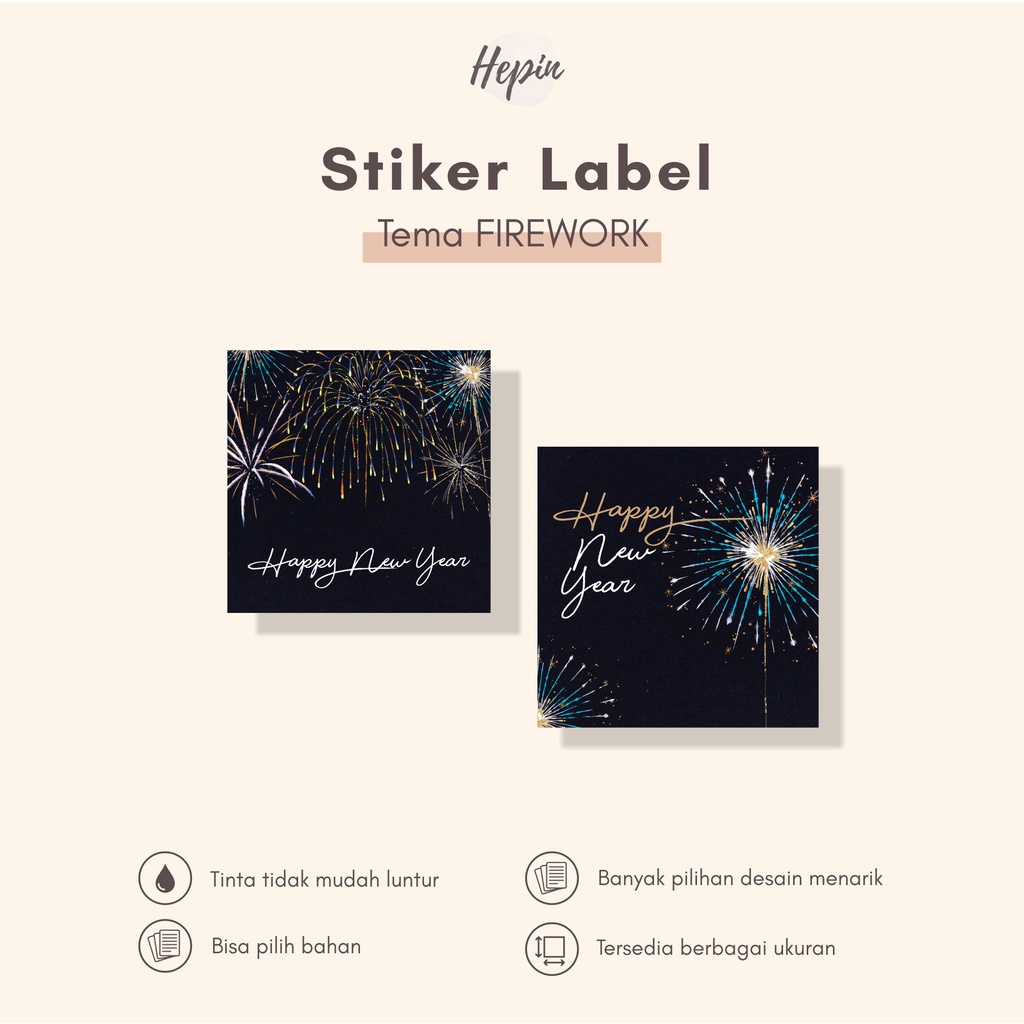 Jual Cetak Stiker label edisi FIREWORK-label kembang api | Shopee Indonesia