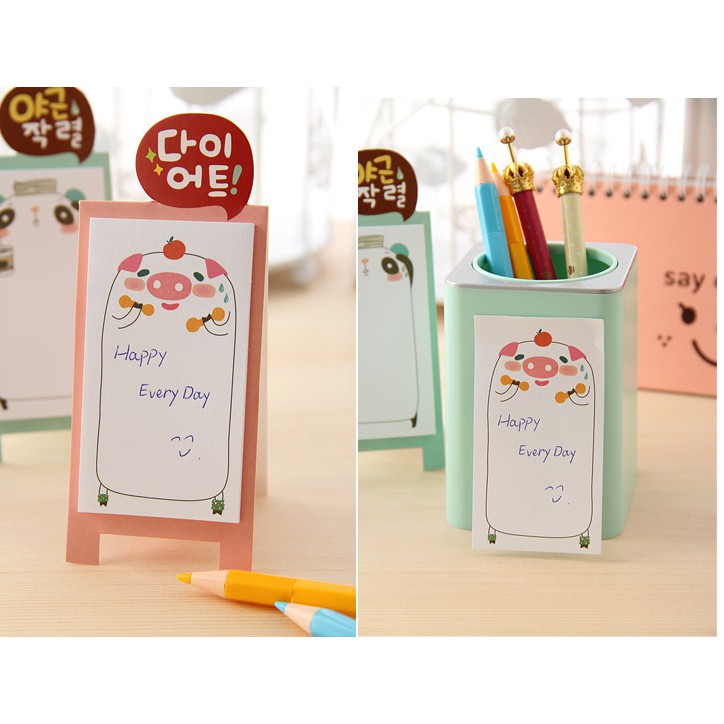 Jual J2 - Catatan tempel memo korea Sticky notes segi | Shopee Indonesia