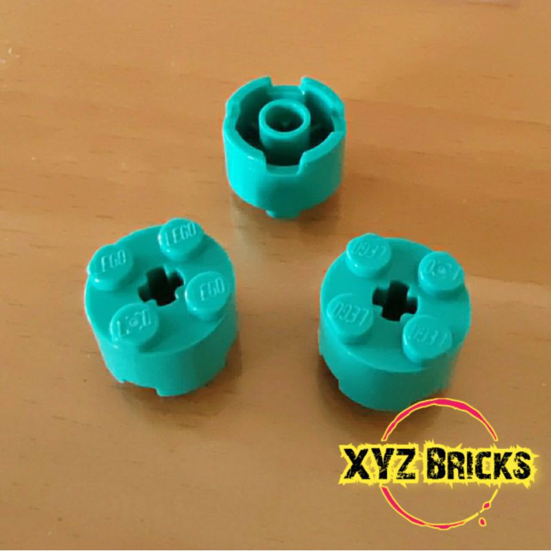 Jual LEGO PARTS 6290502 - Round Brick 2x2 Dia 16 with Cross Bright ...