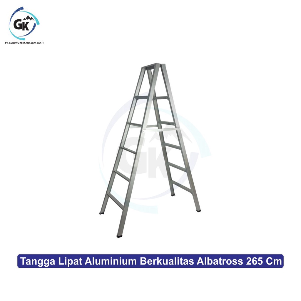 Jual Tangga Lipat Aluminium Murah Berkualitas Albatross 265 Cm | Shopee