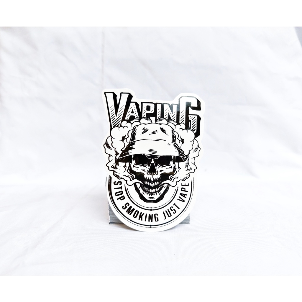 Jual STIKER sticker vinyl VAPING LOGO BRAND AESTHETIC HP LAPTOP MOTOR ...