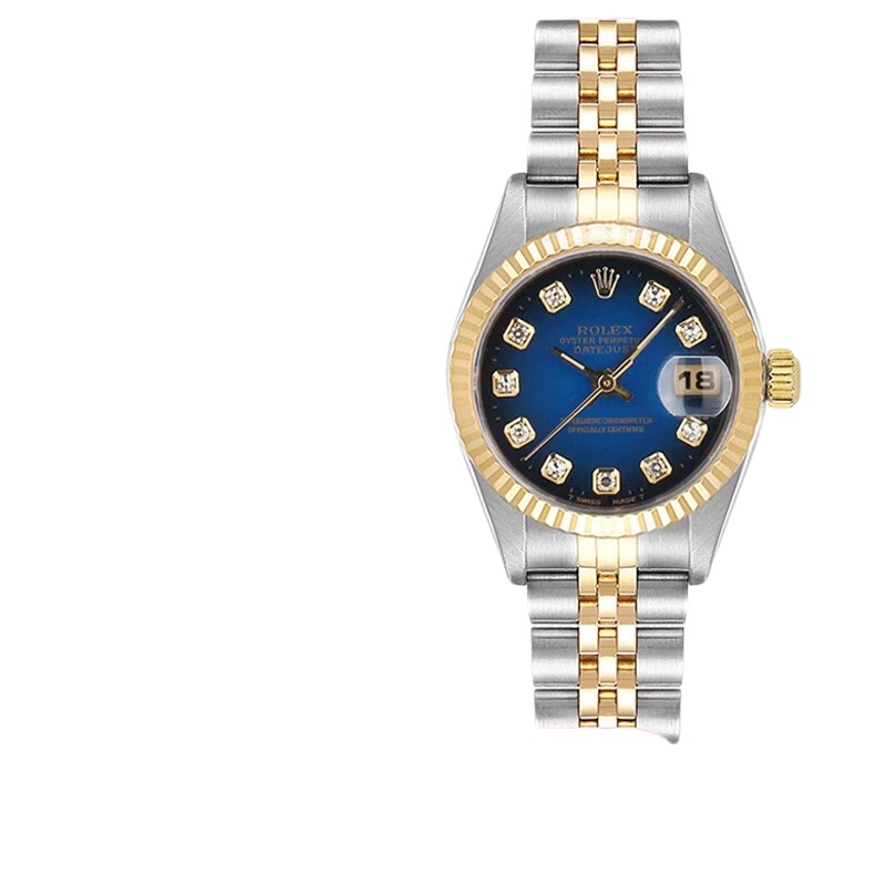 Rolex Women's Watch 69173 Datejust Series Automatic Mechanical 18K Yellow  Gold Scale