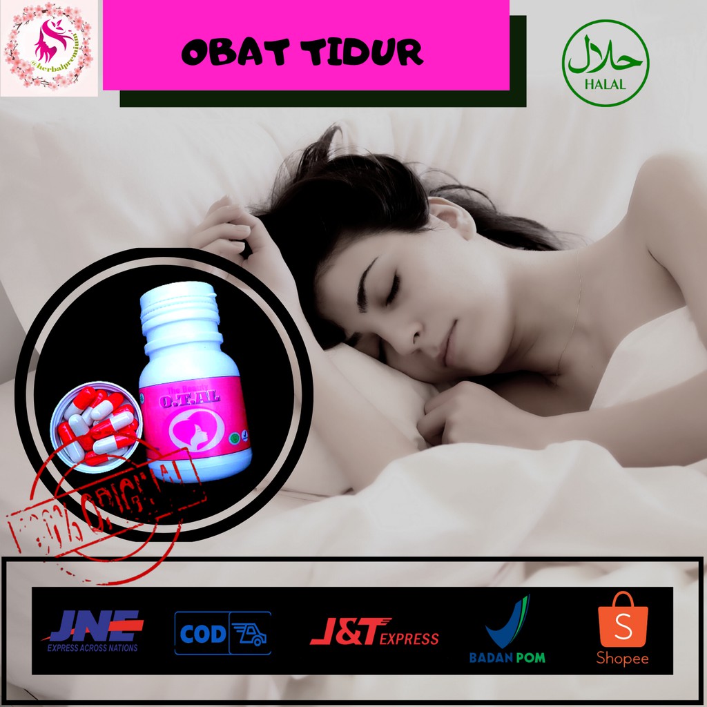 Jual Obat Tidur Lelap Dan Pulas Pria Dan Wanita Ampuh Asli Shopee Indonesia 