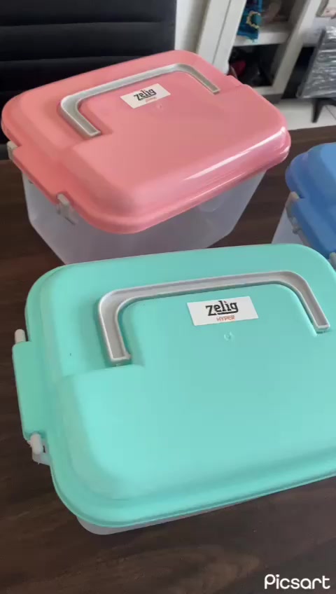 Jual BOX CONTAINER DENGAN PEGANGAN DAN KUNCI LOCK UKURAN 6LITER ...