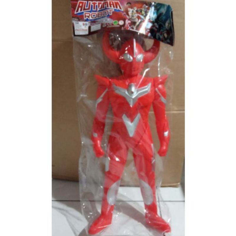 Jual OBRAL Robot ultramen merah tinggi 40 cm Bisa gerak dan Bunyi ...