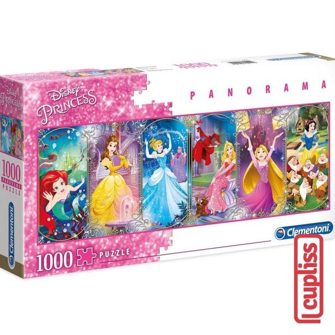 Jual Clementoni 39444 Panorama Princess Disney Puzzle 1000 pcs | Shopee ...