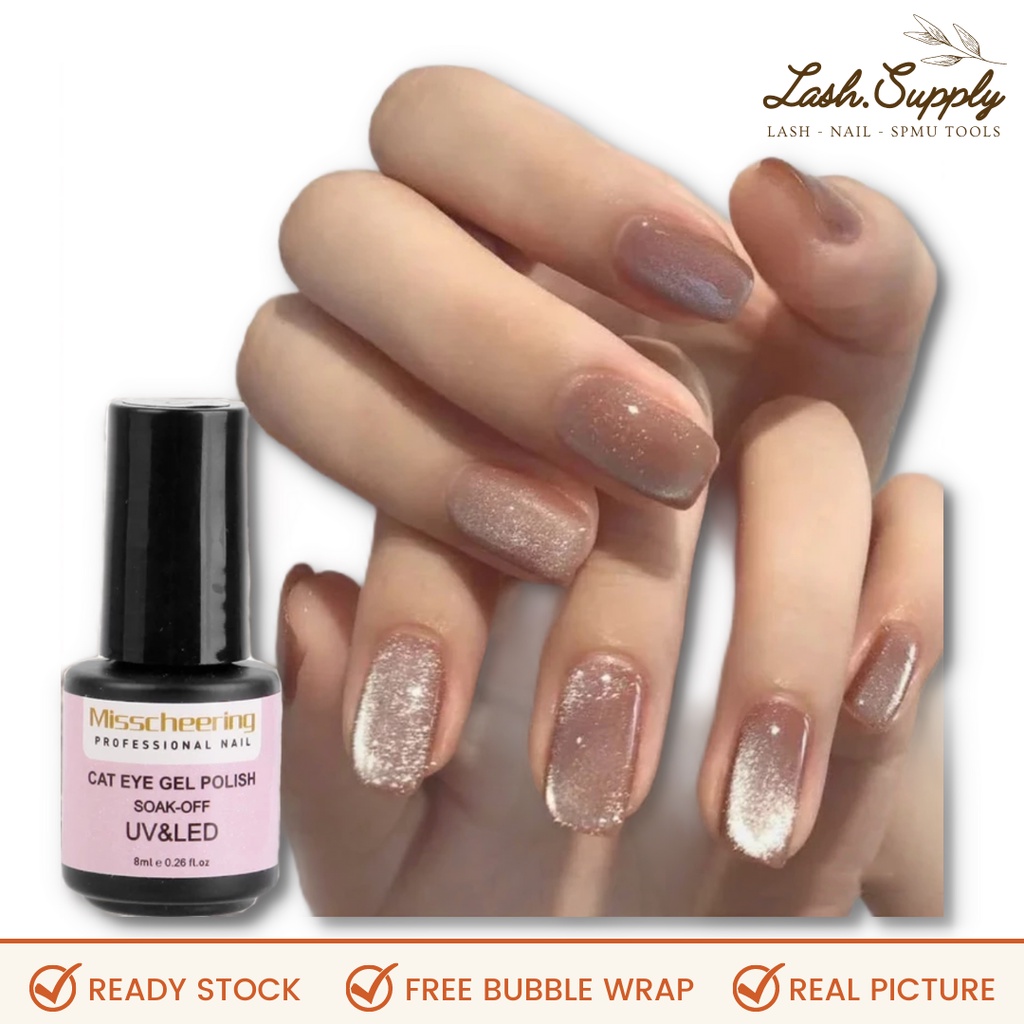 Jual MISSCHEERING CAT EYE 9D Magic Nail Gel Polish Kutek
