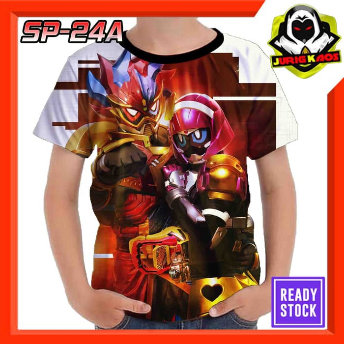 Jual Kaos Kamen Rider Exaid Karakter film RTV Tokusatsu Jepang