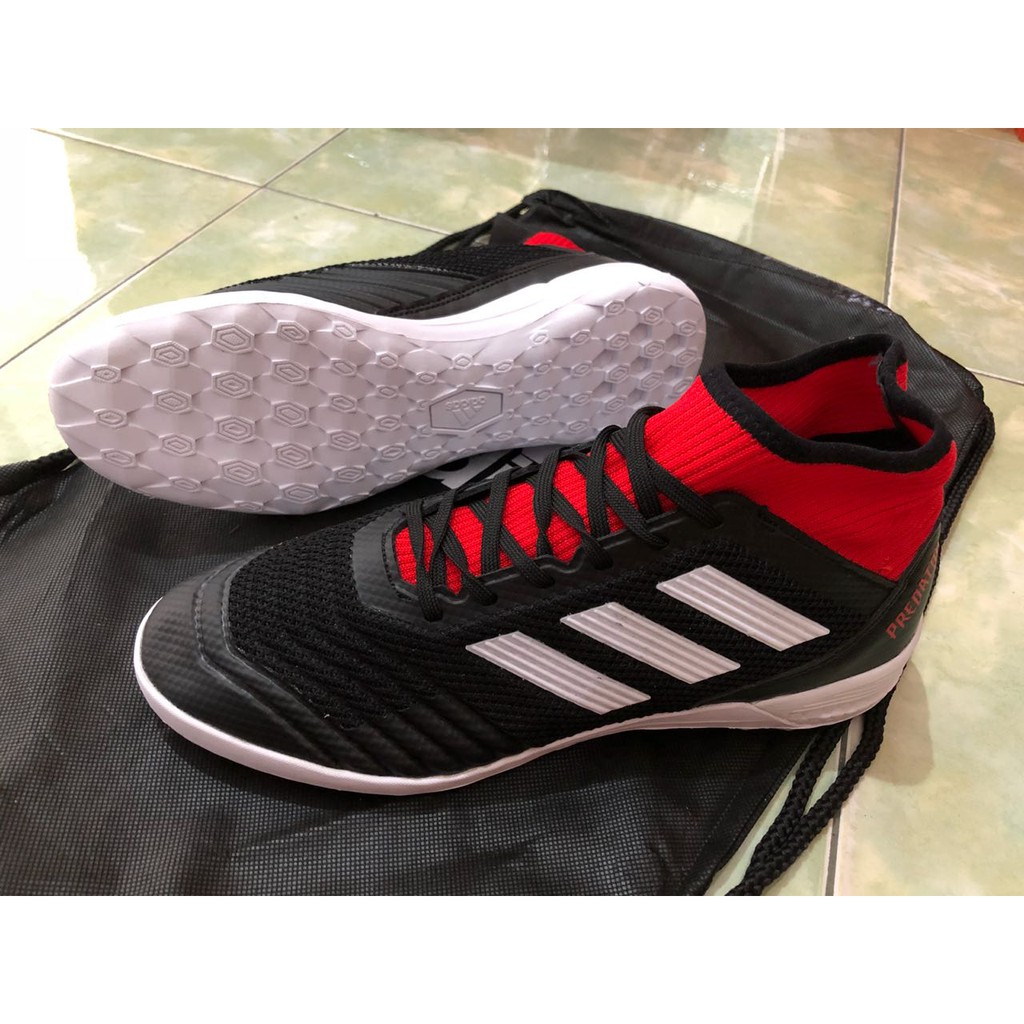 Jual Futsal Adidas Predator Tango 18.2 IN Core Black Red Shopee Indonesia