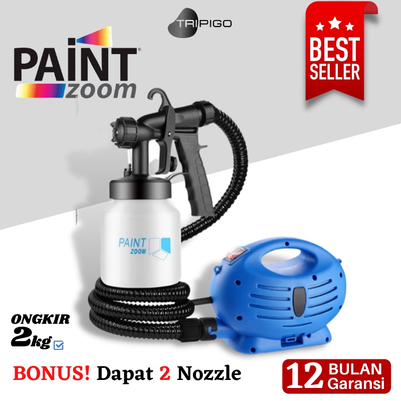 Jual Paint Zoom Spray Gun Kompresor Mini Airbrush Alat Cat Semprot ...