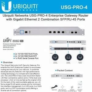 Jual Ubiquity USG-PRO-4 Unifi Security Gateway Pro | Shopee Indonesia