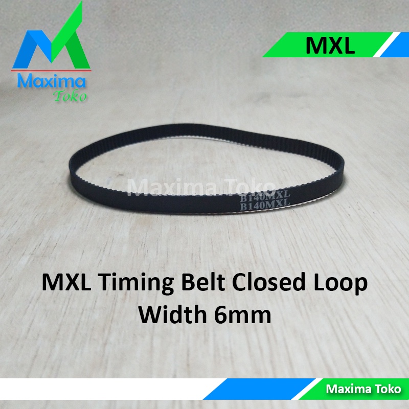 B118MXL B126MXL B127MXL B130MXL B138MXL B140MXL B144MXL B150MXL B160MXL ad anello chiuso di gomma cinghia di distribuzione larghezza di 6 millimetri